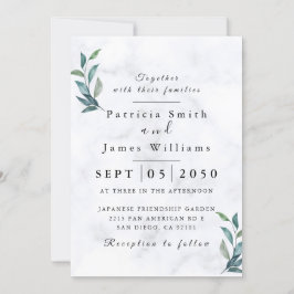 Elegante invitación a la boda - Boda rústico
