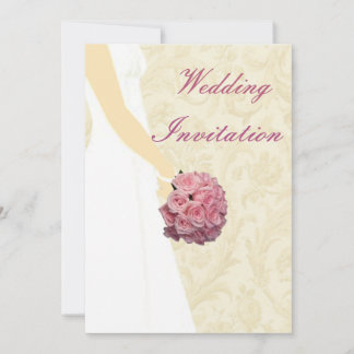 Elegante Invitación a la Boda con Palo