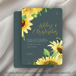 Elegante invitación a la boda de la pizarra del gi
