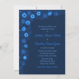 Elegante invitación a la boda de las Estrellas Azu