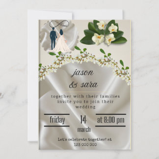 Elegante invitación a la boda de lujo | Templ edit