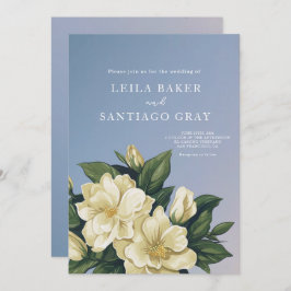 Elegante invitación a la boda de Magnolia