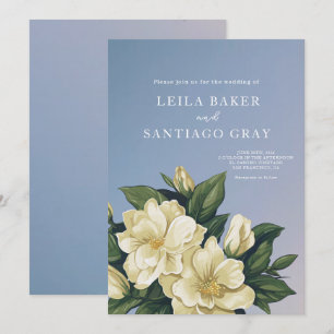 Elegante invitación a la boda de Magnolia