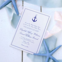 Elegante invitación a la boda de monograma limpio