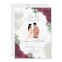 Elegante invitación a la boda de Personalizable
