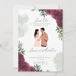 Elegante invitación a la boda de Personalizable