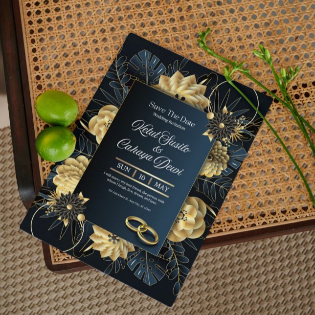 Elegante Invitación a la Boda - Estilo clásico de  (Subido por el creador)