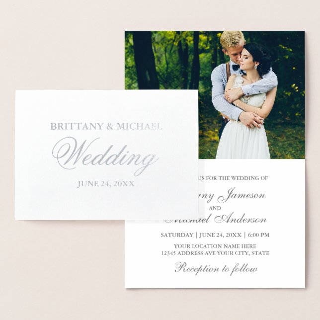 Elegante invitación a la boda fotográfica de Relie (Demostración)