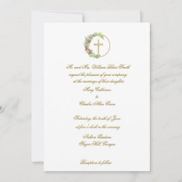 Elegante invitación a la boda marrón, aniversario