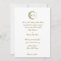 Elegante invitación a la boda marrón, aniversario
