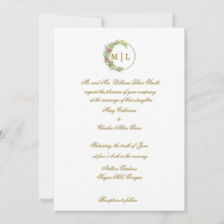 Elegante invitación a la boda marrón, aniversario