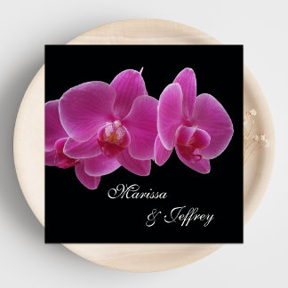 Elegante Invitación a la Boda Orquídea - Orquídeas