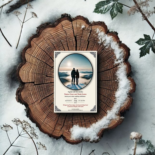 Elegante Invitación a la Boda Romance Invitada en  (Subido por el creador)