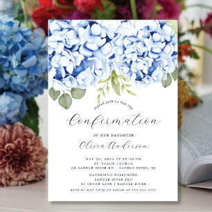 Elegante invitación a la Conferencia de Hydrangea