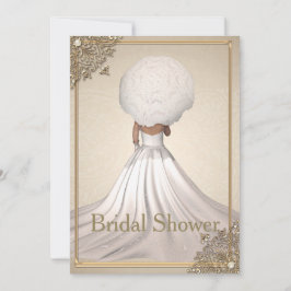 Elegante Invitación a la ducha de novia