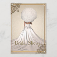 Elegante Invitación a la ducha de novia