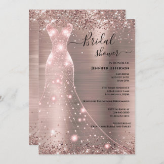 Elegante Invitación a la ducha de novia