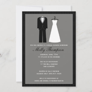 Elegante Invitación a la ducha nupcial