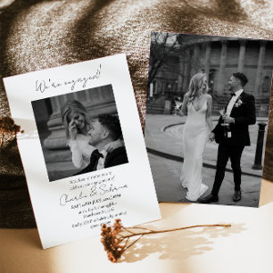 Elegante Invitación a la fiesta de compromiso