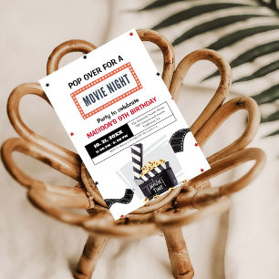 Elegante invitación a la fiesta de cumpleaños de l