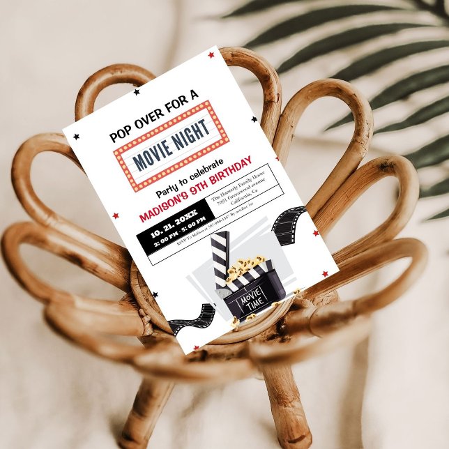 Elegante invitación a la fiesta de cumpleaños de l (Subido por el creador)