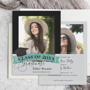 Elegante Invitación a la fiesta de graduación de 2