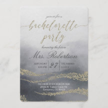 Elegante Invitación a la fiesta de la Bachelorette