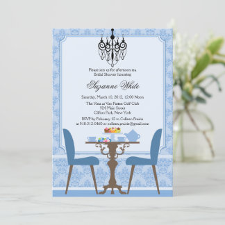 Elegante invitación a la fiesta de los damascos y