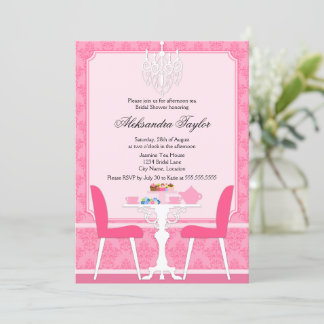 Elegante invitación a la fiesta de los damascos y