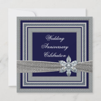 Elegante invitación a la fiesta del aniversario