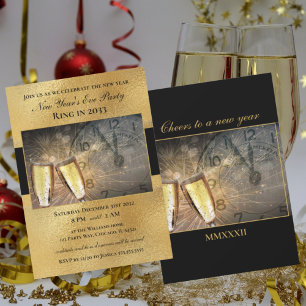 Elegante invitación a la Fiesta del Oro Negro de N