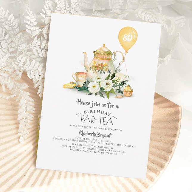 Elegante Invitación a Par-tea (Subido por el creador)