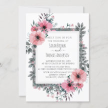 ELEGANTE INVITACIÓN BLANCA