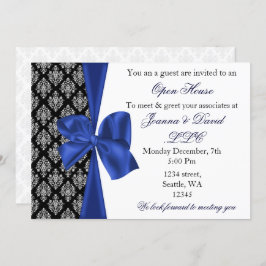 elegante invitación corporativa de la marina