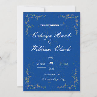 Elegante INVITACIÓN DE BODA
