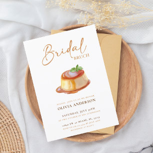 Elegante Invitación de Boda Boho Naranja Quemada