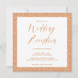 Elegante Invitación de Boda con Caligrafía en Nara