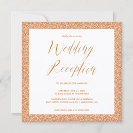 Elegante Invitación de Boda con Caligrafía en Nara