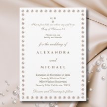 Elegante Invitación de Boda Cristiana con Verso de