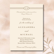 Elegante Invitación de Boda Cristiana con Verso de