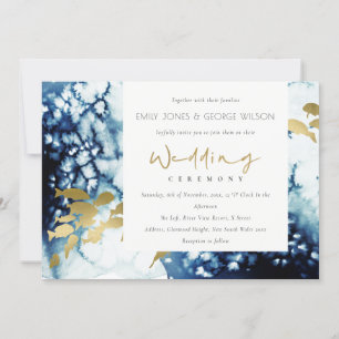 ELEGANTE INVITACIÓN DE BODA DE PESCADO BAJO EL AGU