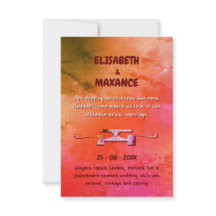 Elegante Invitación de Boda en Skateboard Vintage