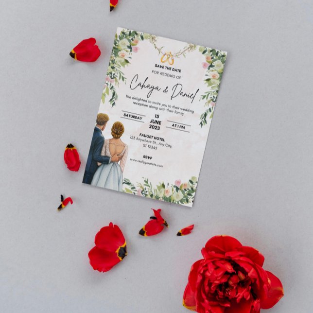 Elegante invitación de Boda Giftful (Subido por el creador)