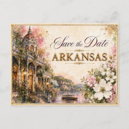 Elegante invitación de boda para guardar la fecha
