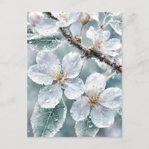 Elegante Invitación de Boda Sakura Sobre el Agua -