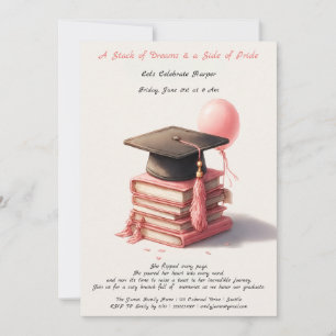 Elegante Invitación de brunch de graduación para a