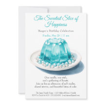 Elegante Invitación de cumpleaños a la pastelería 