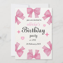 Elegante invitación de cumpleaños - Haz tu celebra