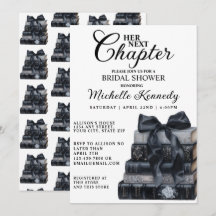 Elegante Invitación de Despedida de Soltera con Te