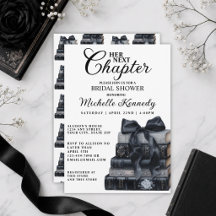 Elegante Invitación de Despedida de Soltera con Te